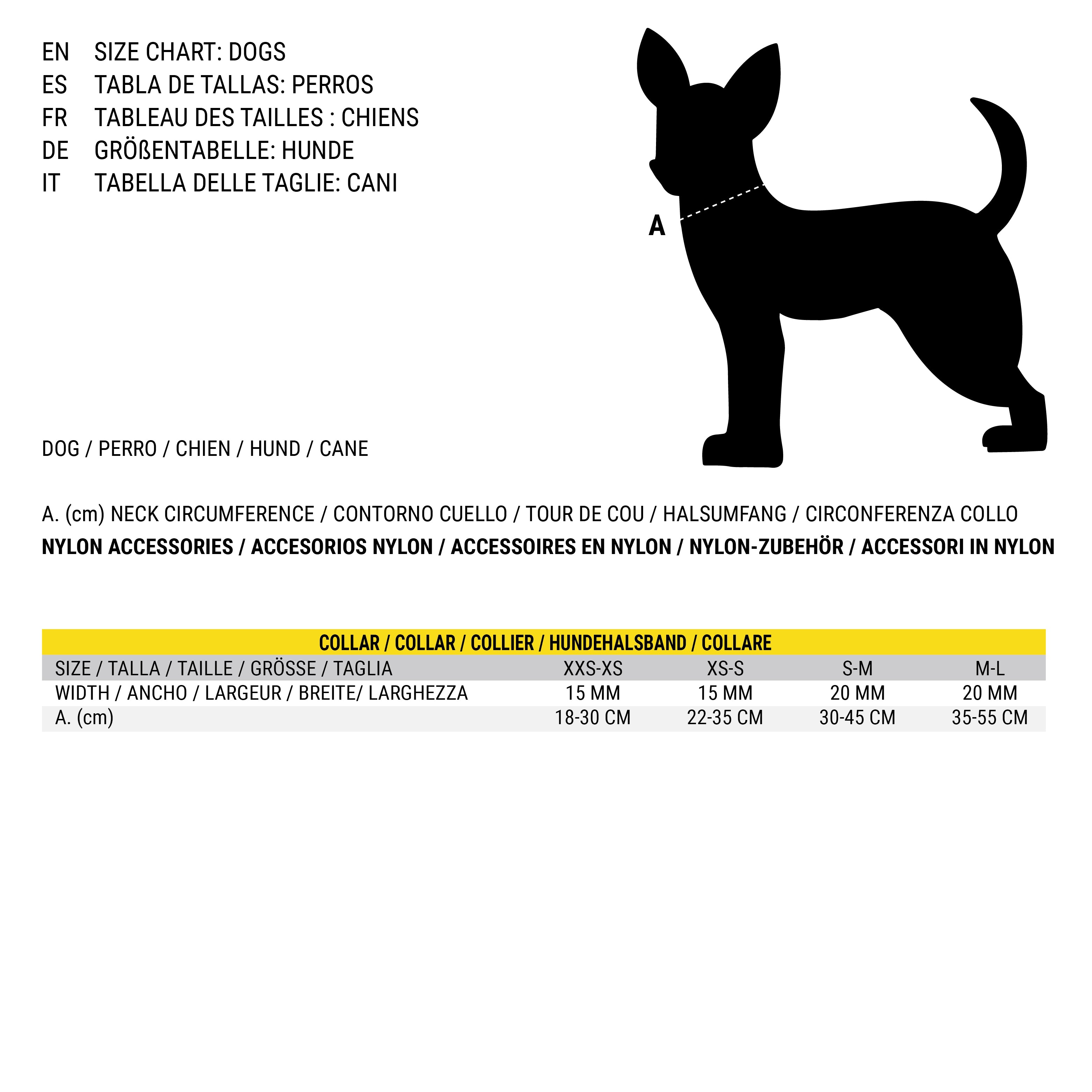 Dog collar Stitch Light Blue XS/S-Pet products, Dogs-Stitch-Urbanheer