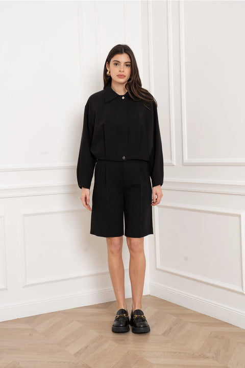 Aura Short Bomber Jacket