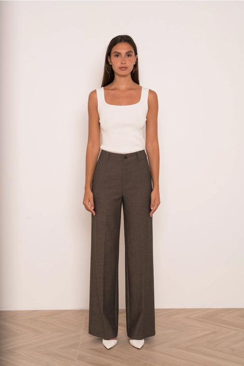Diana Tailored Wide-Leg Trousers