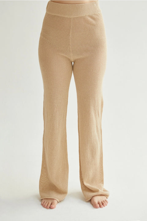 Brielle Crochet Knit Pants