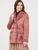 Embroidered Women Coat