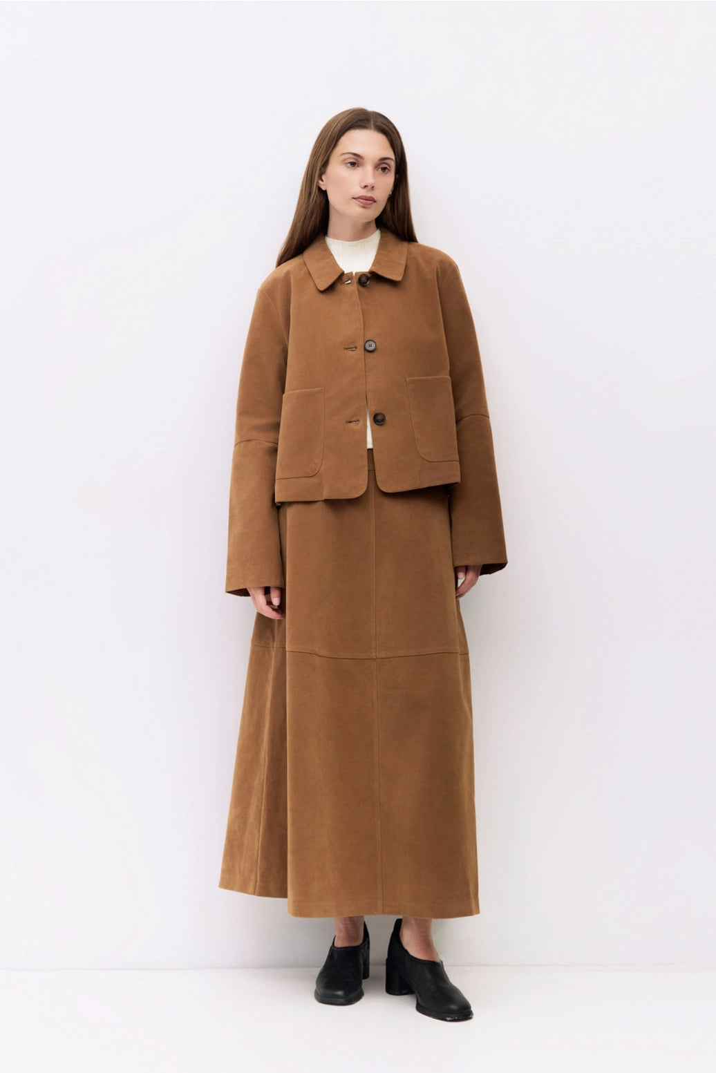 The Eryn Jacket Suede Jacket