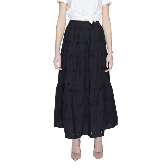 Desigual Women Skirt-Clothing Skirt-Desigual-black-XS-Urbanheer