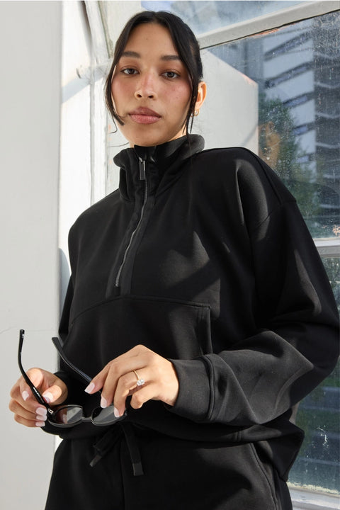 Soft Luxury 1/2 Zip Sweater