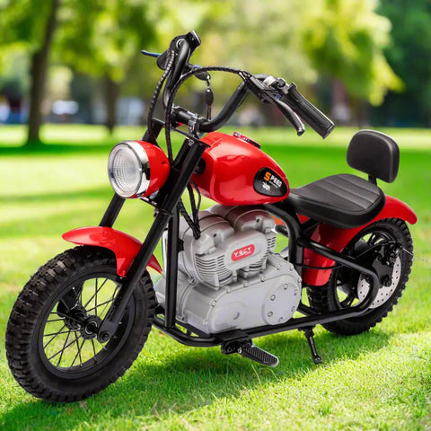 36V Freddo E-Chopper, Leather Seat, Rubber Air Wheels, Brushless Motor