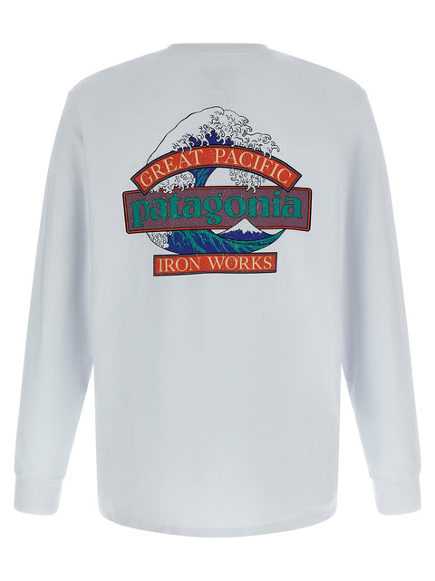 Patagonia Mens L/s Great Waves Responsibili-tee® T-shirt