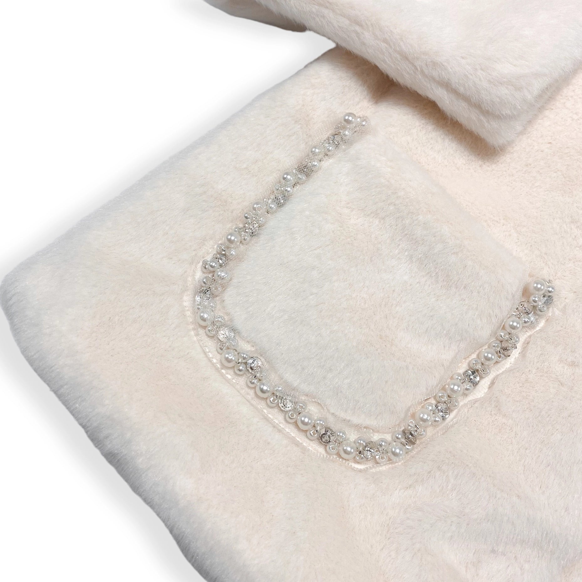 Embellished Trim Furry Jacket-doe a dear-2T-Urbanheer