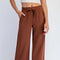Modal Scuba Cropped Wide Pant