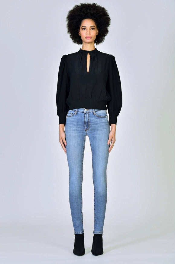 Gisele High Rise Skinny - Broken Wings-Jeans-Black Orchid Denim-24-Urbanheer