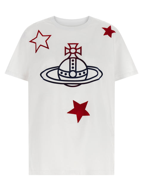 Vivienne Westwood Orb And Stars Classic T-shirt