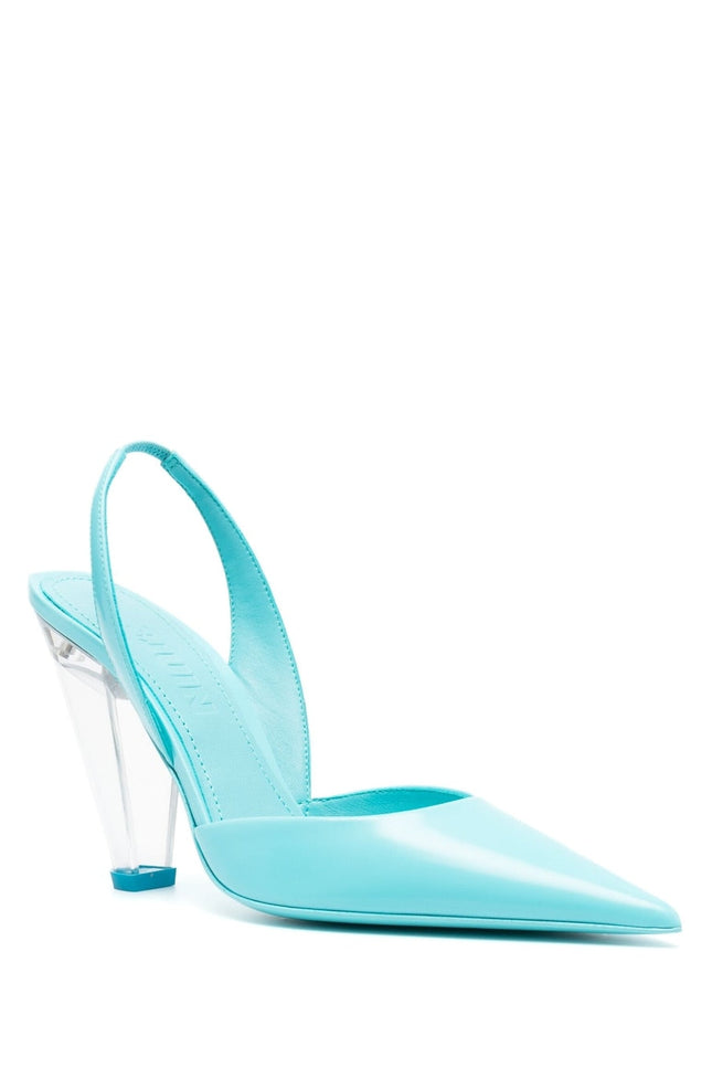 3Juin With Heel Clear Blue-women > shoes > medium heel-3Juin-Urbanheer