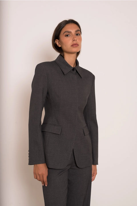 Ori Fitted Shirt-Jacket