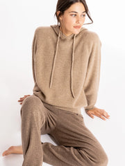 Cashmere Hoodie-Hoodie-Bel Cashmere-Oatmeal-S-Urbanheer