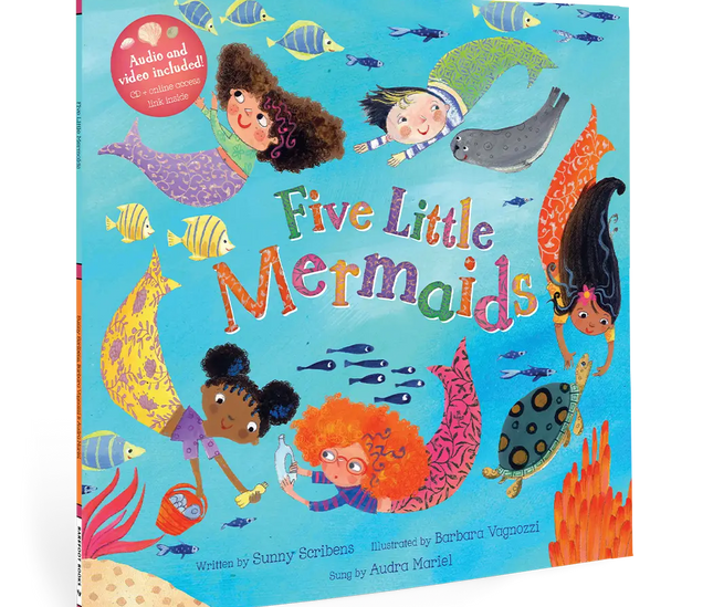 Five Little Mermaids.-barefoot books-Urbanheer