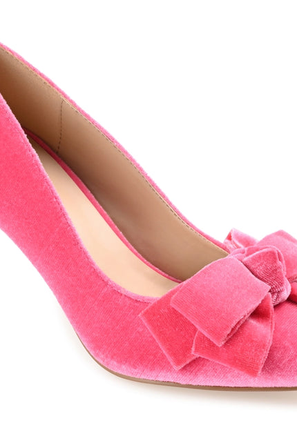 Journee Collection Women's Crystol Wide Width Pump-Shoes Pumps-Journee Collection-5.5-Pink-Urbanheer