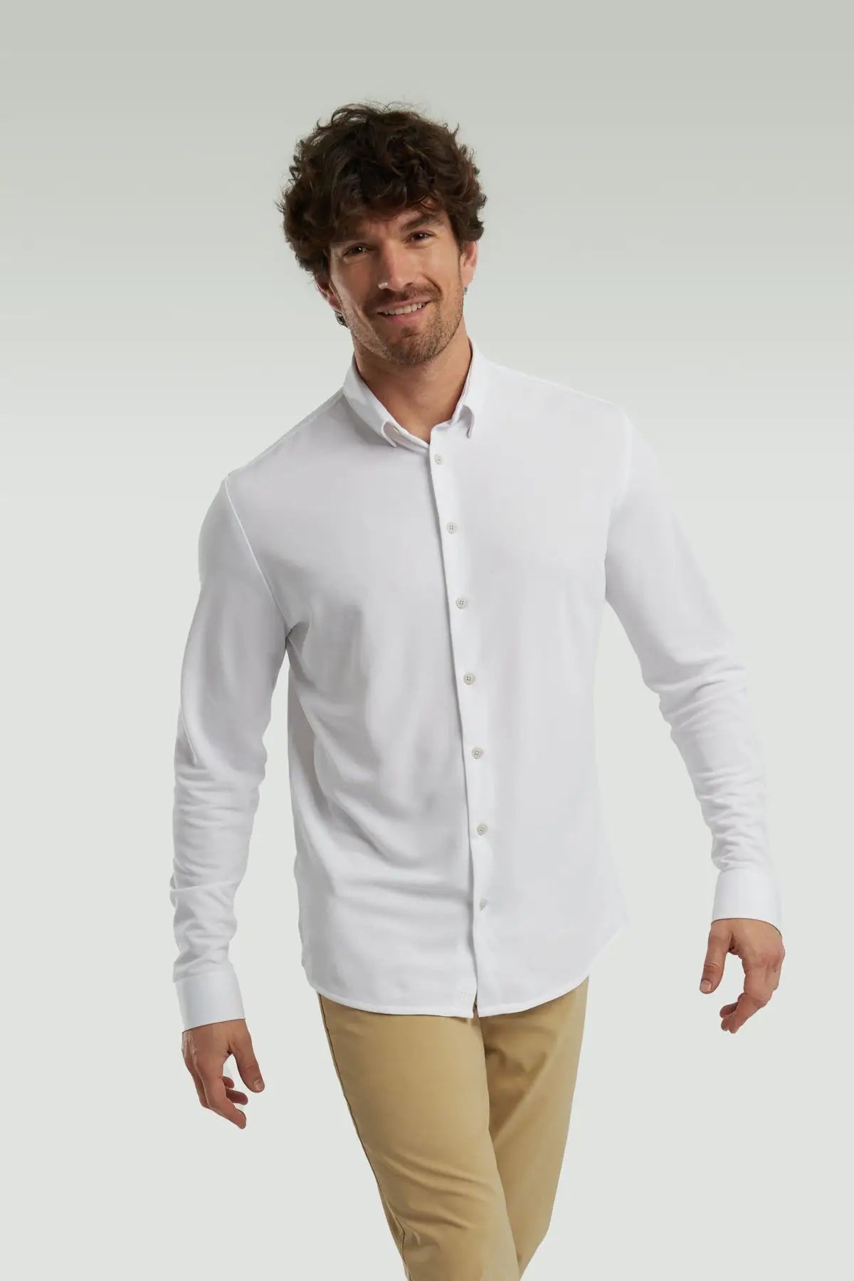 White Casual Shirt-Clothing - Men-Sepiia-S-Urbanheer