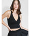 Surplice Ribbed Crop Top-Clothing - Women-NIKIBIKI-Black-xs-Urbanheer