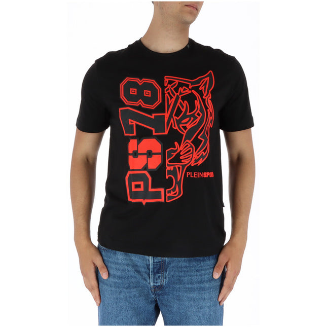 Plein Sport Men T-Shirt-Clothing T-shirts-Plein Sport-black-S-Urbanheer