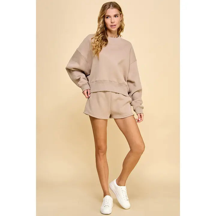Comfort Dropped Shoulder Sweatshirt