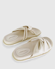 Whitehaven Slide - Cream-Slides-belle & bloom-6AU-Urbanheer