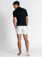 Navy Blue GG Knit Polo