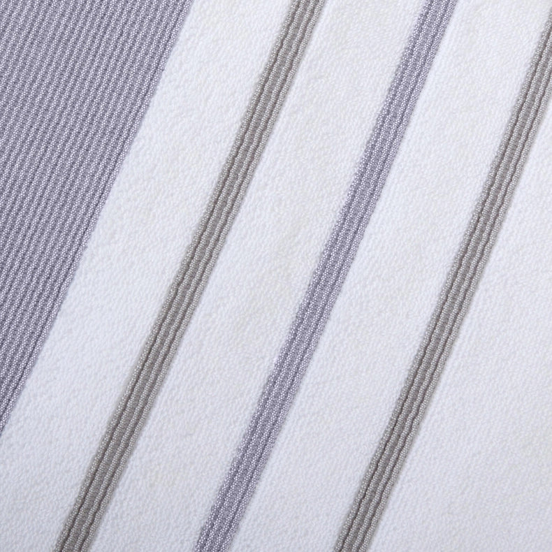 4 Pack Cotton Stripe Hand Towel - Noelle Collection-Towel-BH Collective-Gold / Grey-Urbanheer