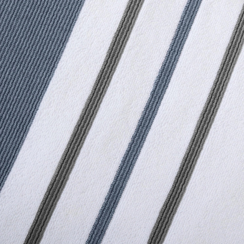 4 Pack Cotton Stripe Hand Towel - Noelle Collection-Towel-BH Collective-Gold / Grey-Urbanheer