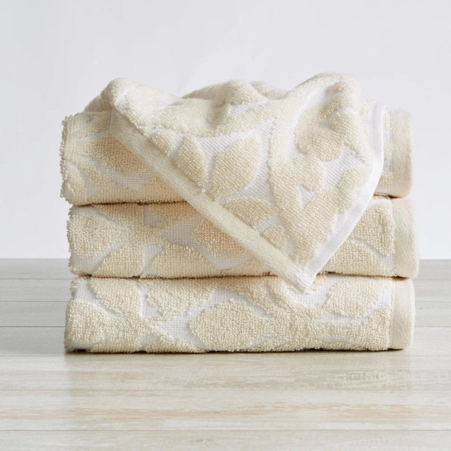 4 Pack Jacquard Hand Towels - Cassie Collection