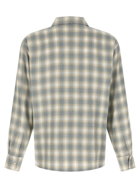 Second/Layer Check Dégradé Shirt