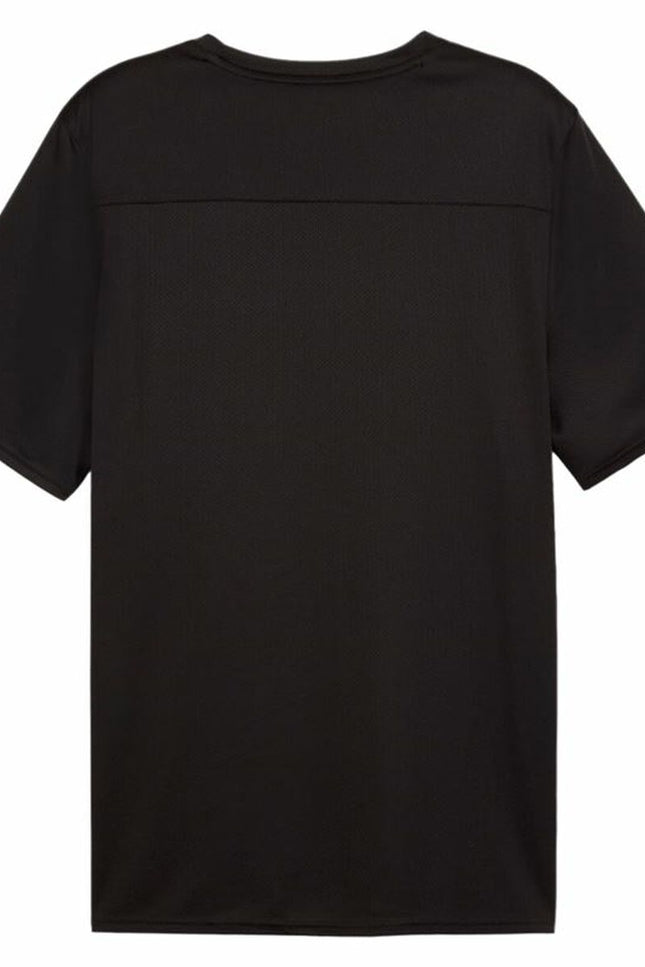 Men’s Short Sleeve T-Shirt Puma Fit Ultrabreath Black-4