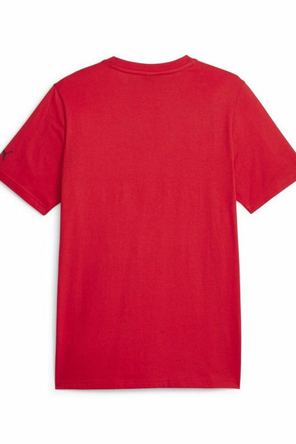 Men’s Short Sleeve T-Shirt Puma Ferrari Race Tonal B Red-Sports | Fitness > Sports material and equipment > Sports t-shirts-Puma-Urbanheer