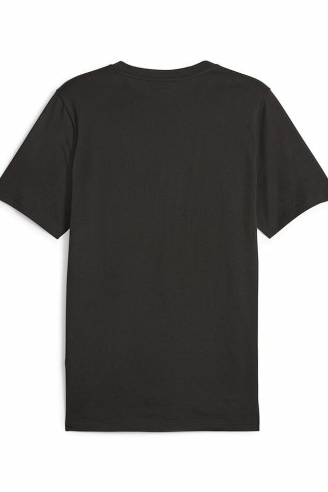 Men’s Short Sleeve T-Shirt Puma Graphics Big Black-3