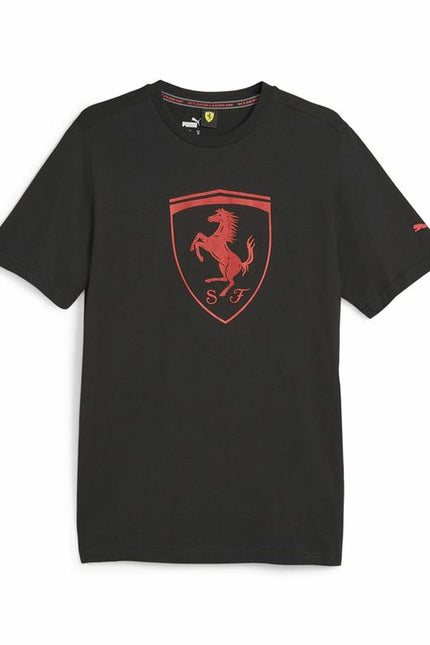 Men’s Short Sleeve T-Shirt Puma Ferrari Race Tonal B Black-Sports | Fitness > Sports material and equipment > Sports t-shirts-Puma-Urbanheer