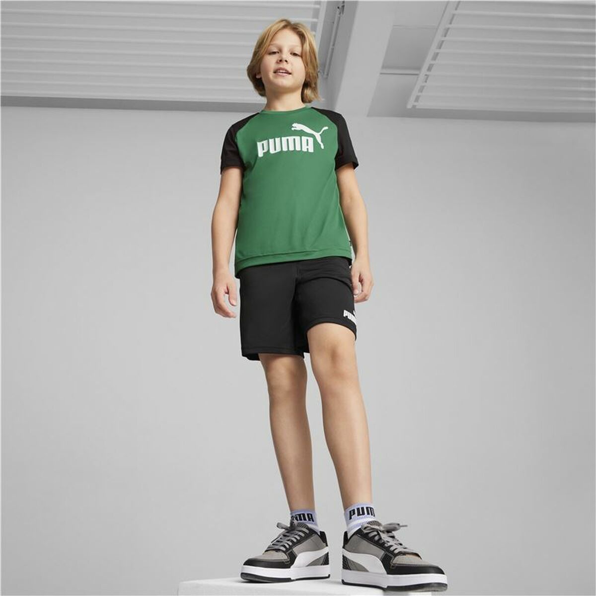 Children's Sports Outfit Puma Short Multicolour-Clothing, Boys-Puma-15-16 Years-Urbanheer