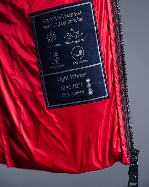 FENIX Short shoulder down jacket