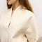 The Mandy Jacket | Felt Paneled Wool Jacket