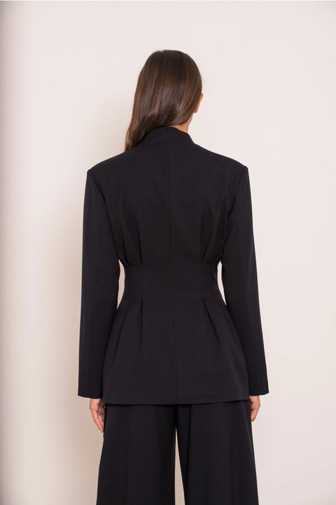 Ori Belted Peplum Jacket
