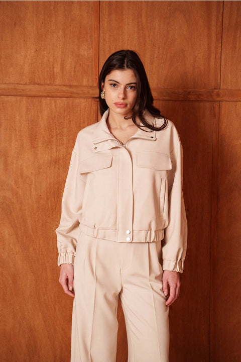 Aura High-Neck Bomber