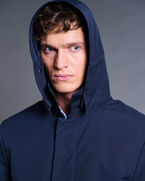 ARCHIE-I long parka with detachable hood