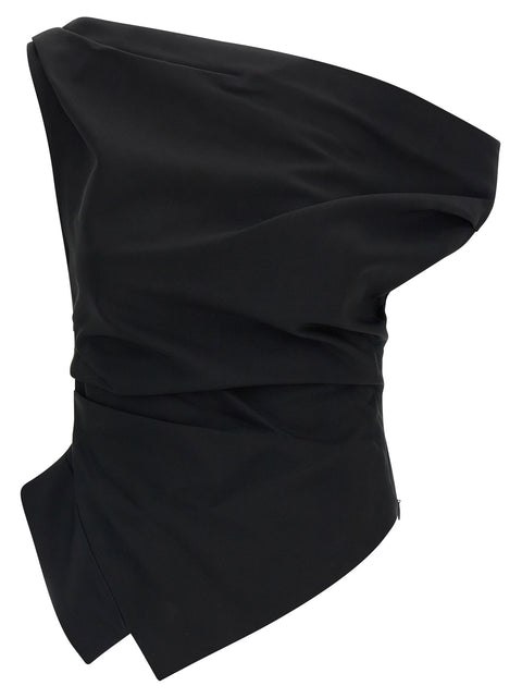 Rohe Asymmetrical Top With Draping