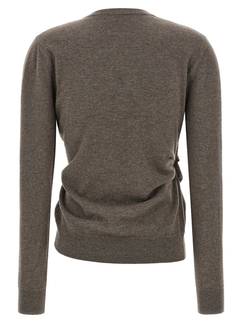 Rohe Asymmetrical Twisted Ballet Cardigan