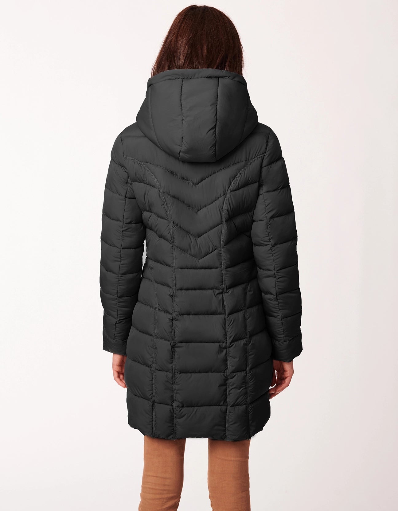 Princess Seam Walker Puffer - Black-Clothing - Women-Bernardo-Black-XS-Urbanheer