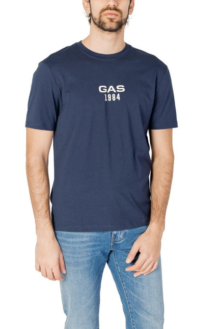 Gas Men T-Shirt-Clothing T-shirts-Gas-blue-S-Urbanheer