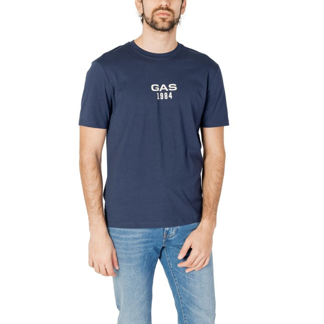 Gas Men T-Shirt-Clothing T-shirts-Gas-blue-S-Urbanheer