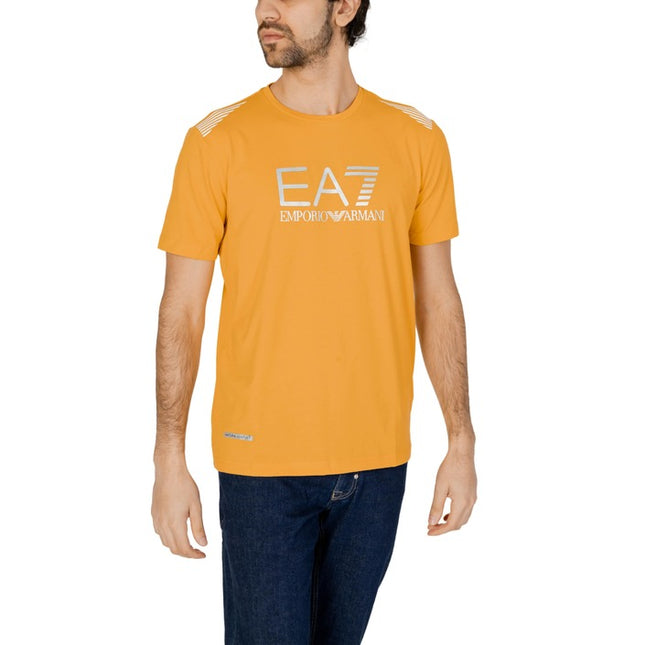 Ea7 Men T-Shirt-Clothing T-shirts-Ea7-yellow-S-Urbanheer