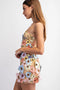 Flower 3D Embroidery Tube Mini Dress-Dress-EDIT by NINE-S-Urbanheer