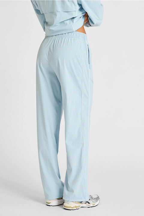 Spray Contrast Piping Wide Leg Pant