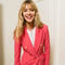 Timeless Fitted Blazer Jacket with Gold Double-Breasted Buttons Fuchsia-Jacket-Attentif Paris-S-Urbanheer