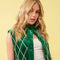 Velvet Quilted Rhinestone Embellished Crop Vest Green-Vest-Blue B-S-Urbanheer