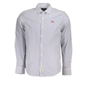 La Martina Elegant Long-Sleeved Striped Shirt for Men-La Martina-L-Urbanheer